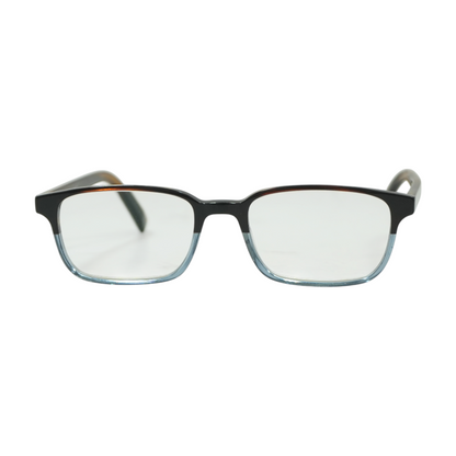 Brown Wilkie M Rectangle Prescription Eyewear