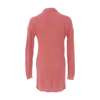 Pink Cardigan Sweater