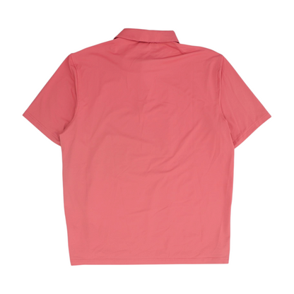 Pink Solid Short Sleeve Polo