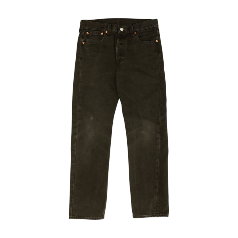 501 Black Straight Jeans