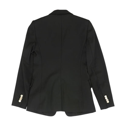 Black Solid Blazer