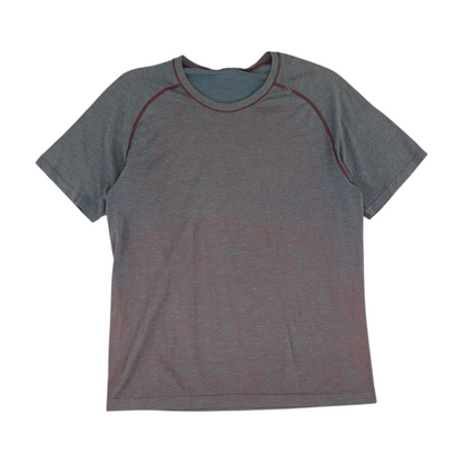 Maroon Abstract T-Shirt