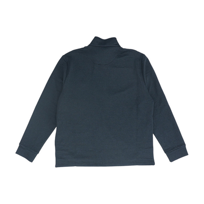 Gray Solid 1/4 Zip Pullover