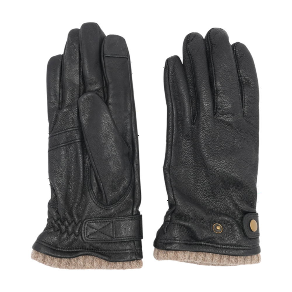 Black Leather Gloves – Image 1