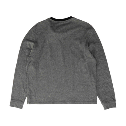 Blue Solid Pullover Sweater