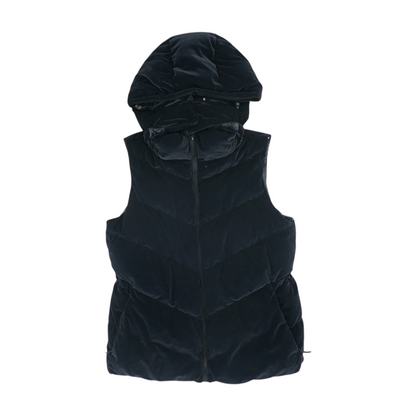 Black Solid Vest
