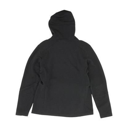 Black Solid Hoodie Pullover