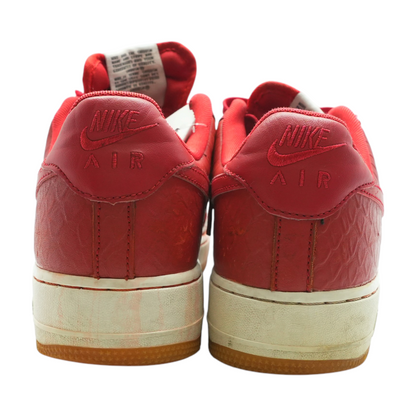 Air Force 1 Low '07 LV8 'Red Python' Low-Top Athletic Shoes