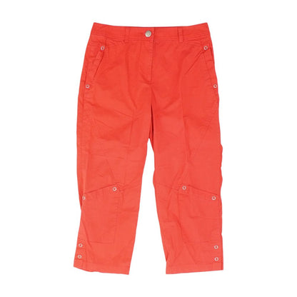 Red Solid Chino Pants