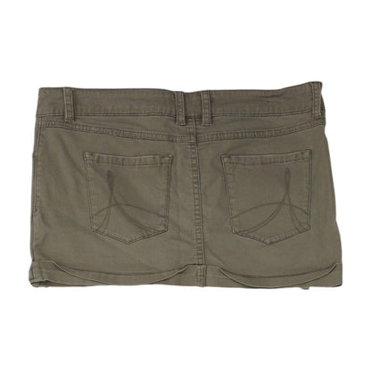 Brown Mini Skirt