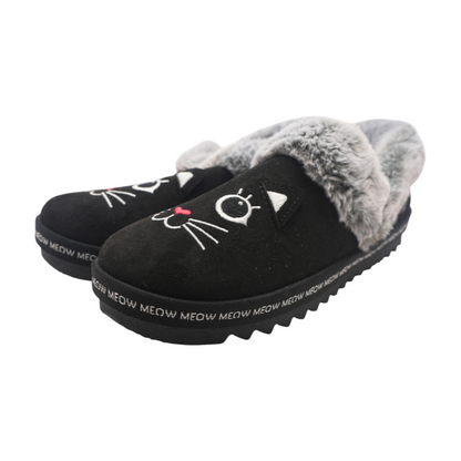 Black House Slipper Flats