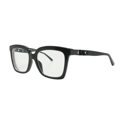 Black Nassau Square Prescription Eyewear