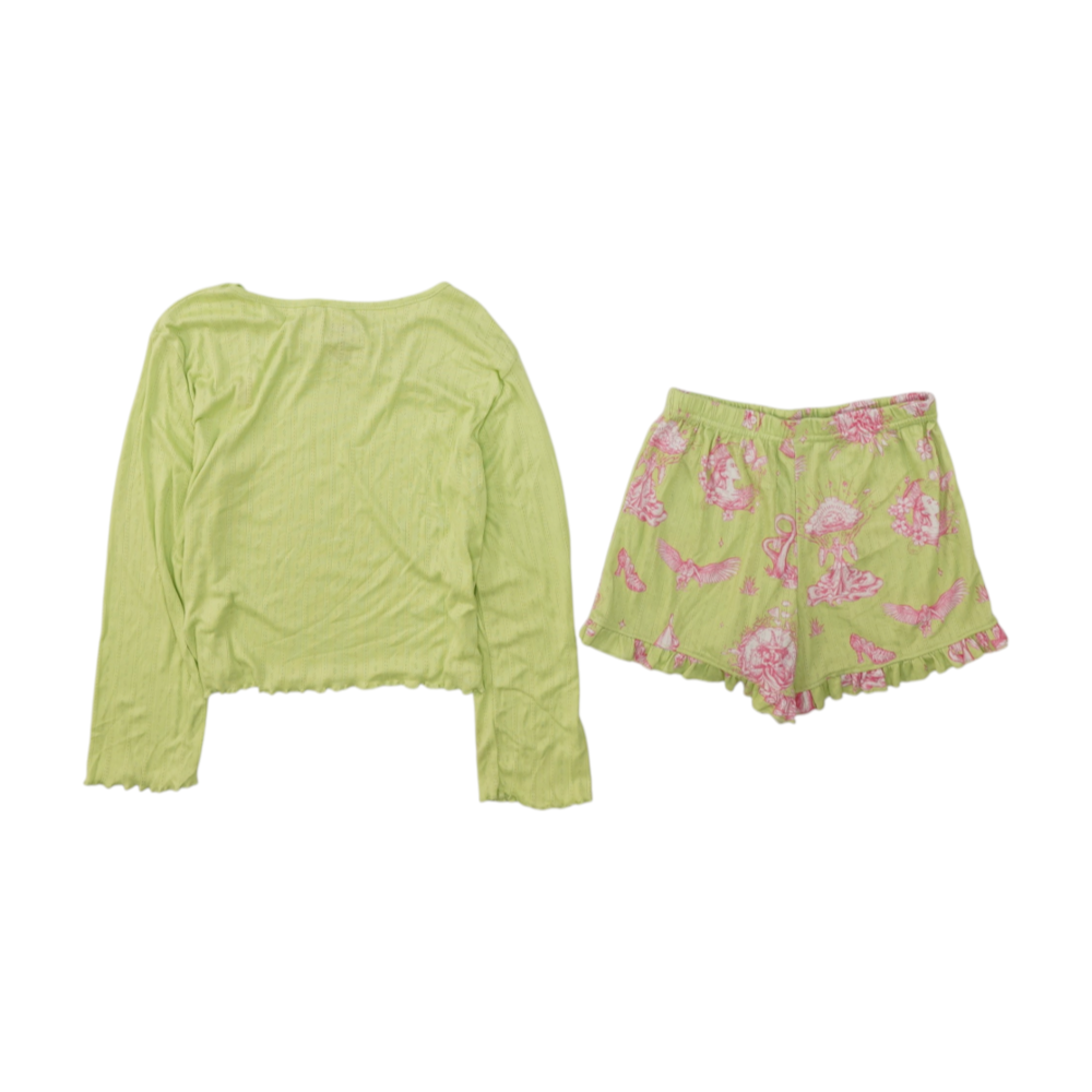 Green Pajama Set