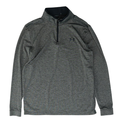 Charcoal Solid 1/4 Zip Pullover