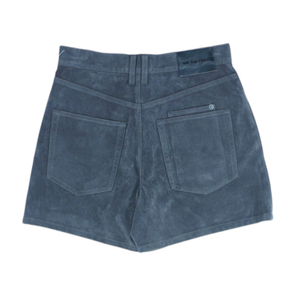 Gray Solid Chino Shorts