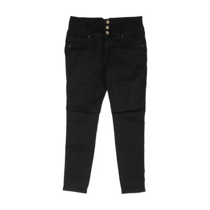 Black Tapered Jeans