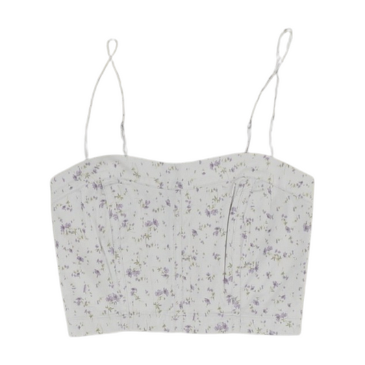Lavender Floral Blouse