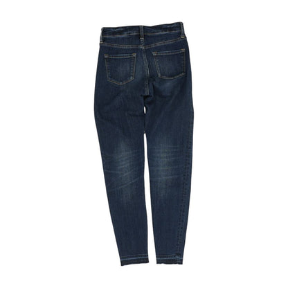 Blue Mid Rise Jeans