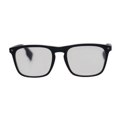 Black B 2340 Rectangle Prescription Eyewear