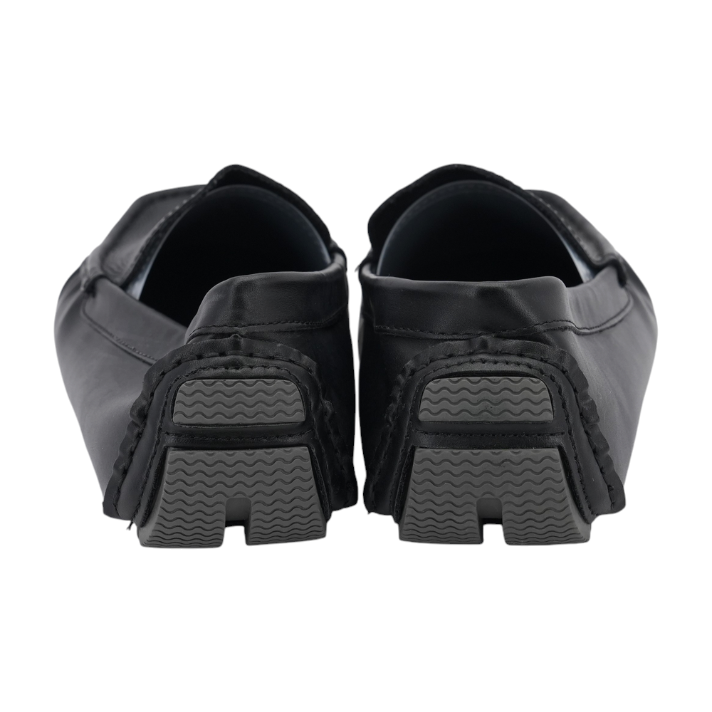 Black Slip-On Dress Shoes
