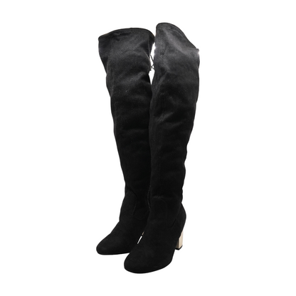 Black Over-the-Knee Boots