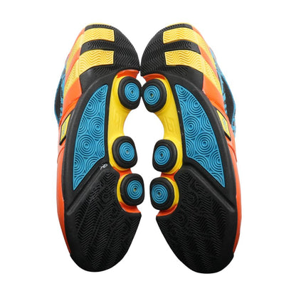 Agent Gil Restomod Orange Low Top Athletic Shoes