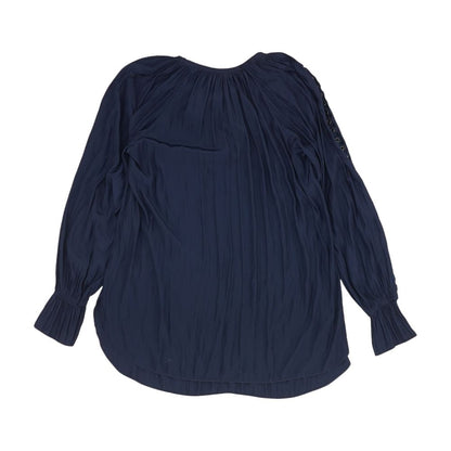 Navy Solid V Neck T-Shirt