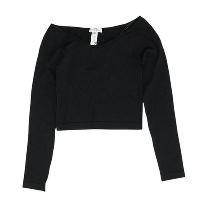 Black Knit Top