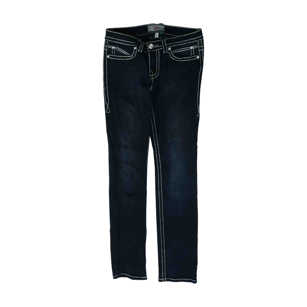 Blue Straight Jeans