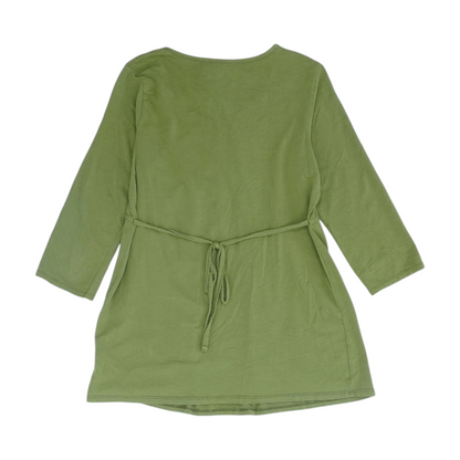 Green Maternity Blouse