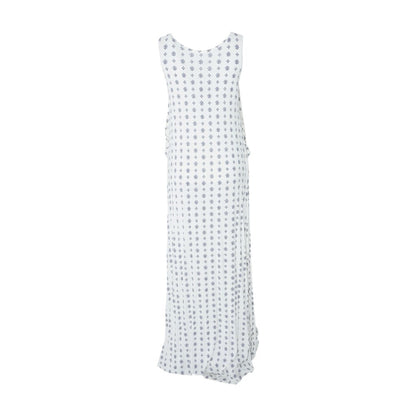 White Floral Maxi Dress