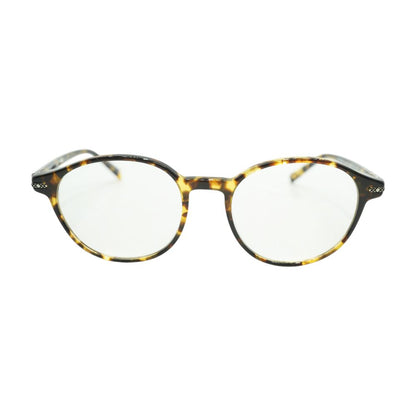 Brown Drew Round Unknown Prescription Eyeglasses