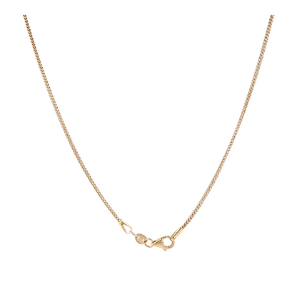 18K Yellow Gold Chain Necklace