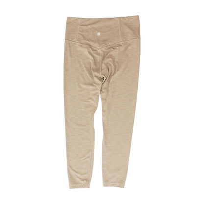 Brown Solid Leggings
