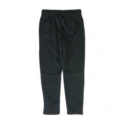 Black Solid Active Pants