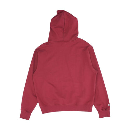 Maroon Graphic Hoodie Pullover