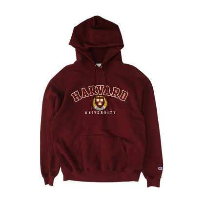 Maroon Solid Hoodie Pullover