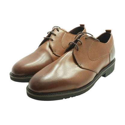 Tan Leather Derby/oxford Dress Shoes