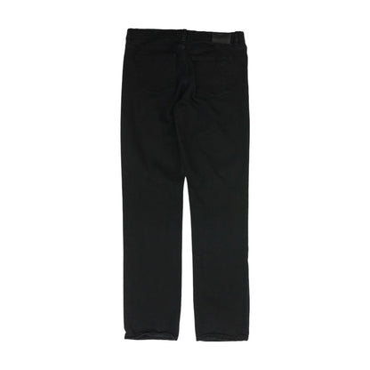 Black Solid Slim Jeans