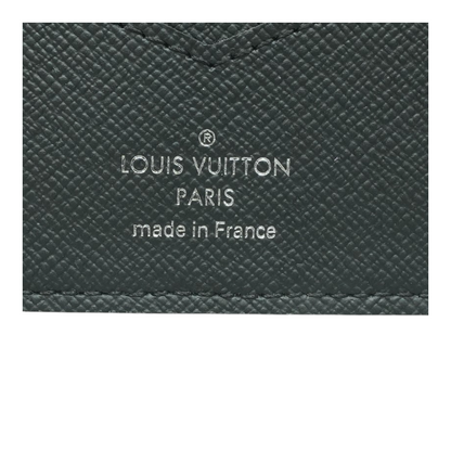 Black Damier Graphite Passport Cover