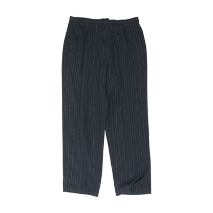 Black Striped Pants