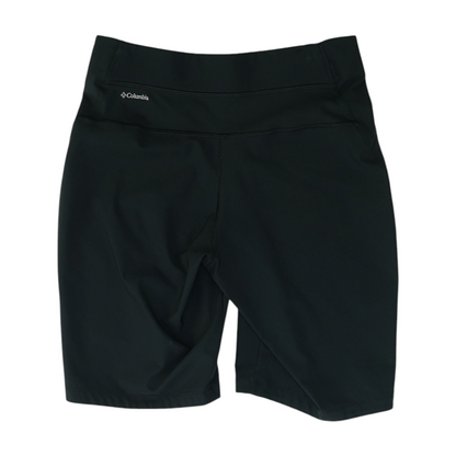 Black Solid Active Shorts