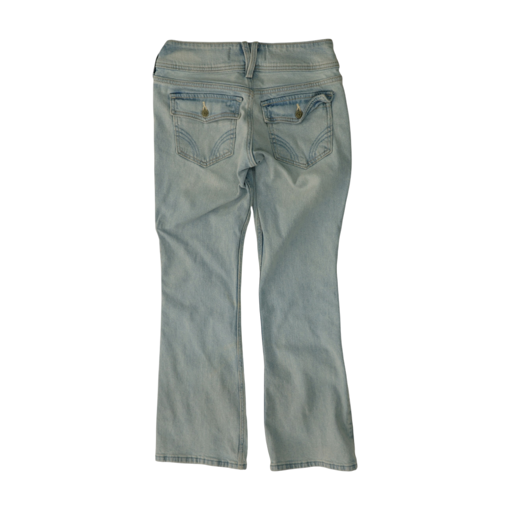 Blue Bootcut Jeans