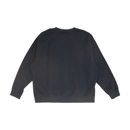 Navy Solid Sweatshirt Pullover