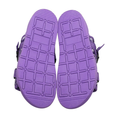 Purple Athletic Slide Shoes