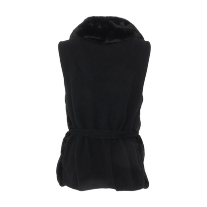 Black Solid Vest