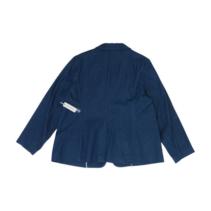 Blue Plus Solid Blazer