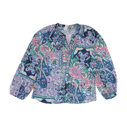 Multi Graphic Blouse