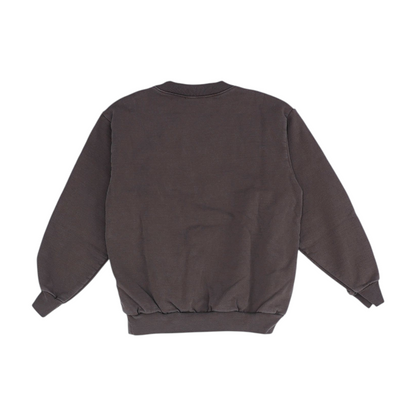 Brown Graphic Sweatshirt Pullover