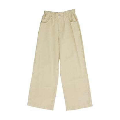 Beige Casual Pants